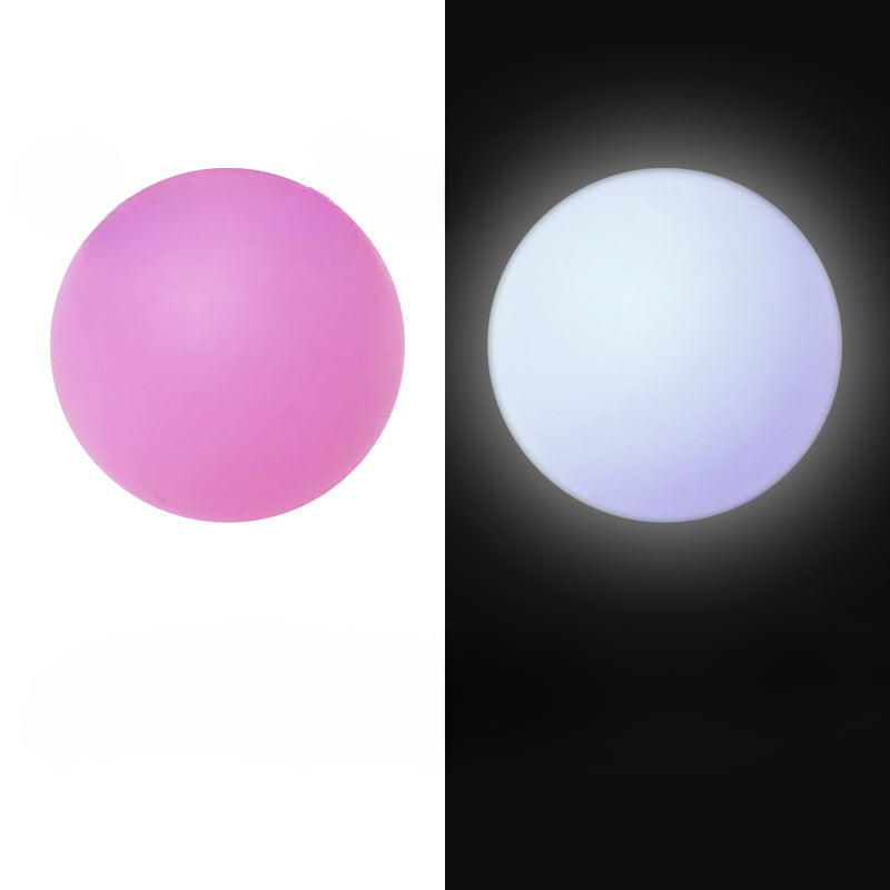 Wholesale 50pcs Luminous Round Beads Silicone Beads Jewelry Accessories Loose Beads